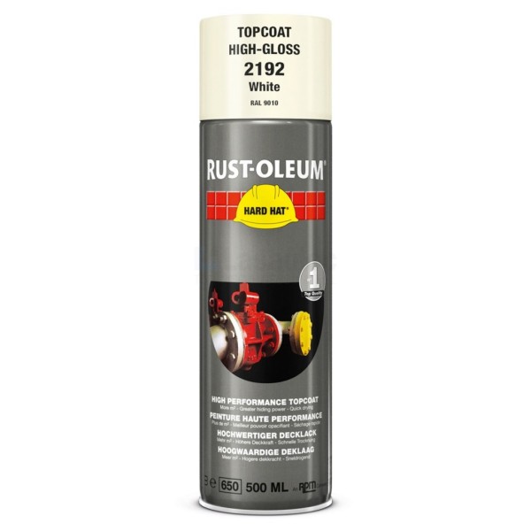Verf Rust-Oleum 2192 500ml wit RAL9010