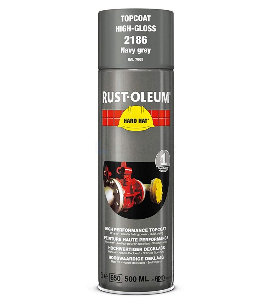 Verf Rust-Oleum 2186 500ml grijs RAL7005