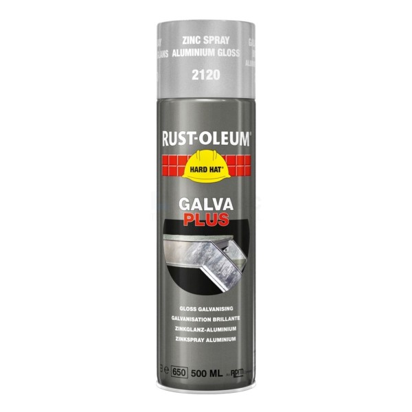 Zinkspray Rust-Oleum 2120 500ml zilver glv plus