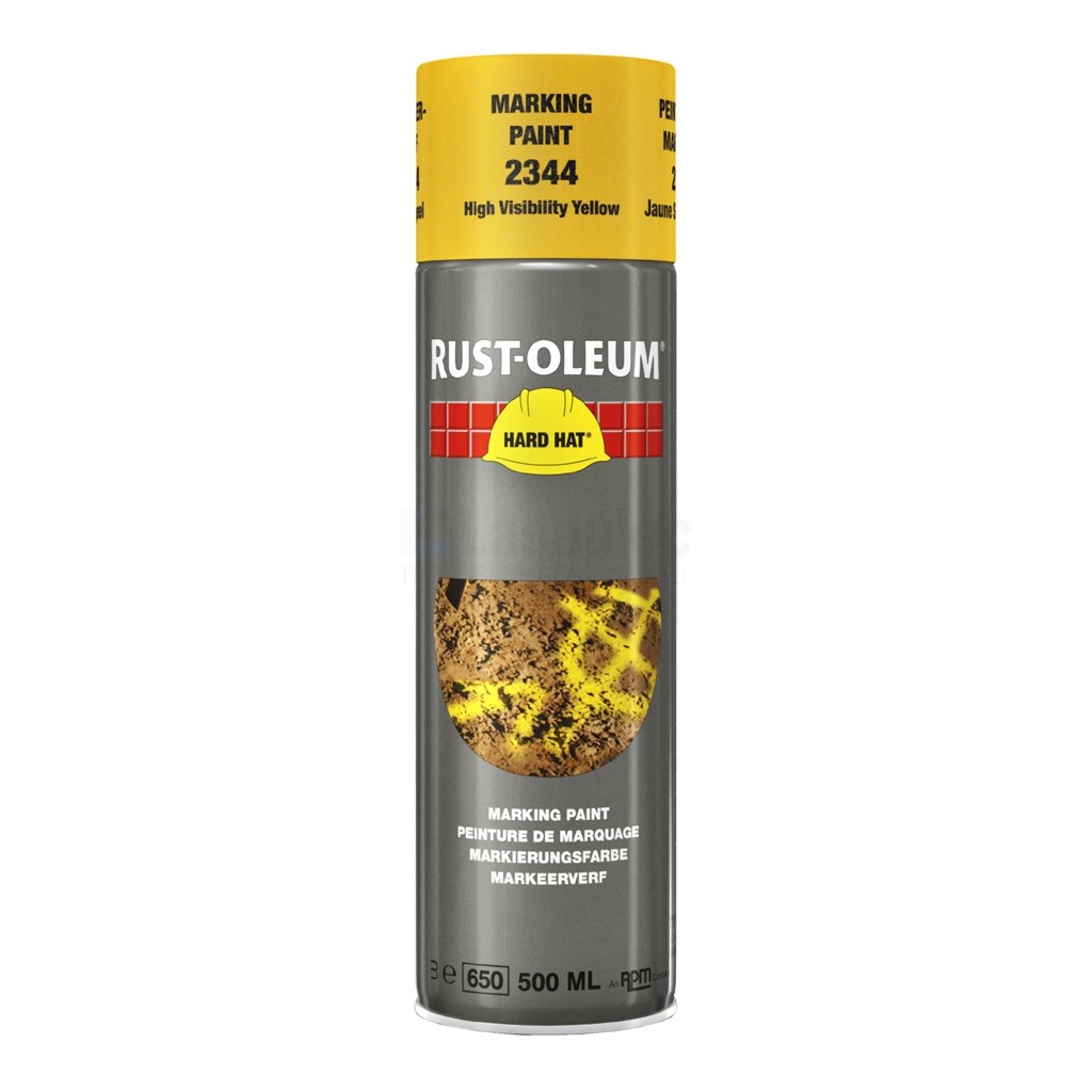 Markeerverf Rust-Oleum 2344 500ml geel