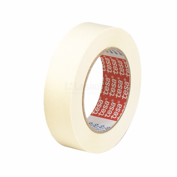 Afplaktape Tesa 4317 38x0,14mm creme papier a50m