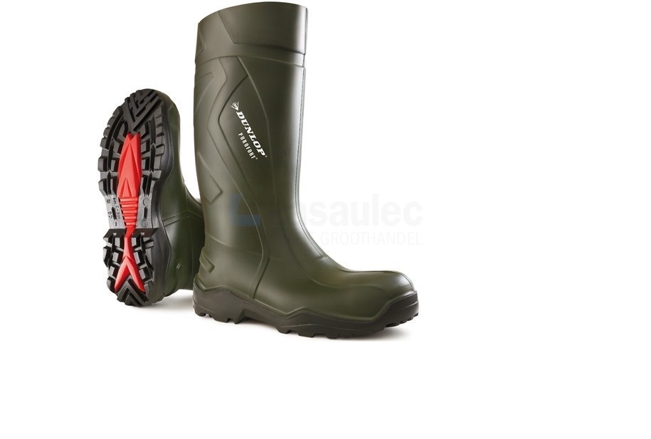 Veiligheidslaars Dunlop C762933 45 groen Purofort S5