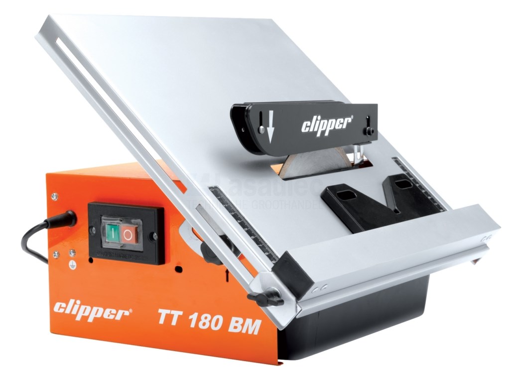 Tegelzaagmachine Clipper TT 180 BM Incl. 1 diamantzaag