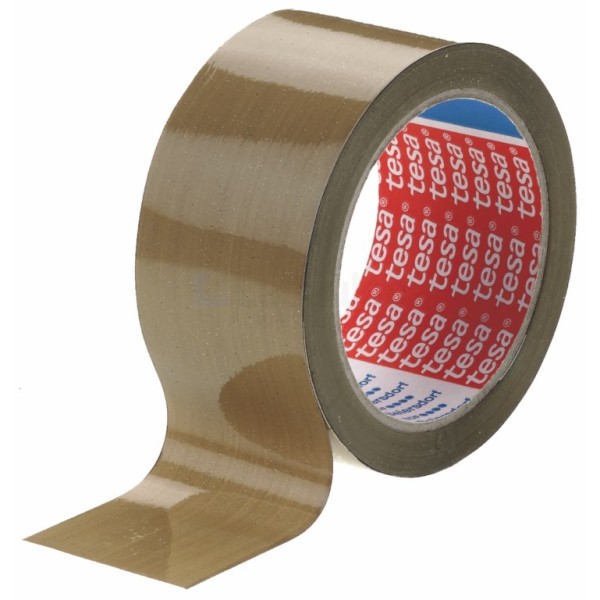 Verpakkingtape Tesa 4089 50x0,046mm bruin PP a66m