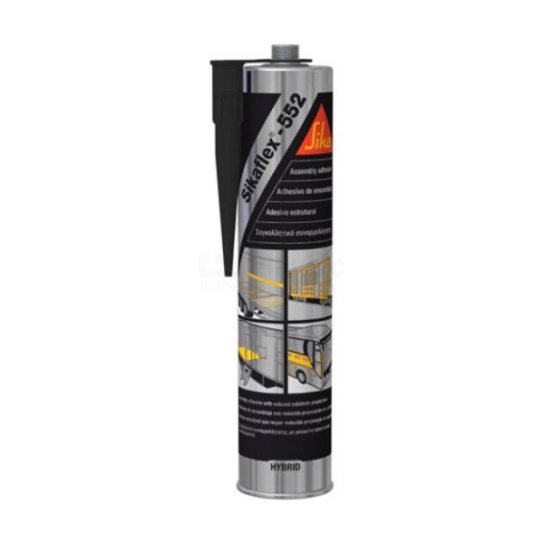 Lijmkit Sikaflex 552 300 ml wit pu