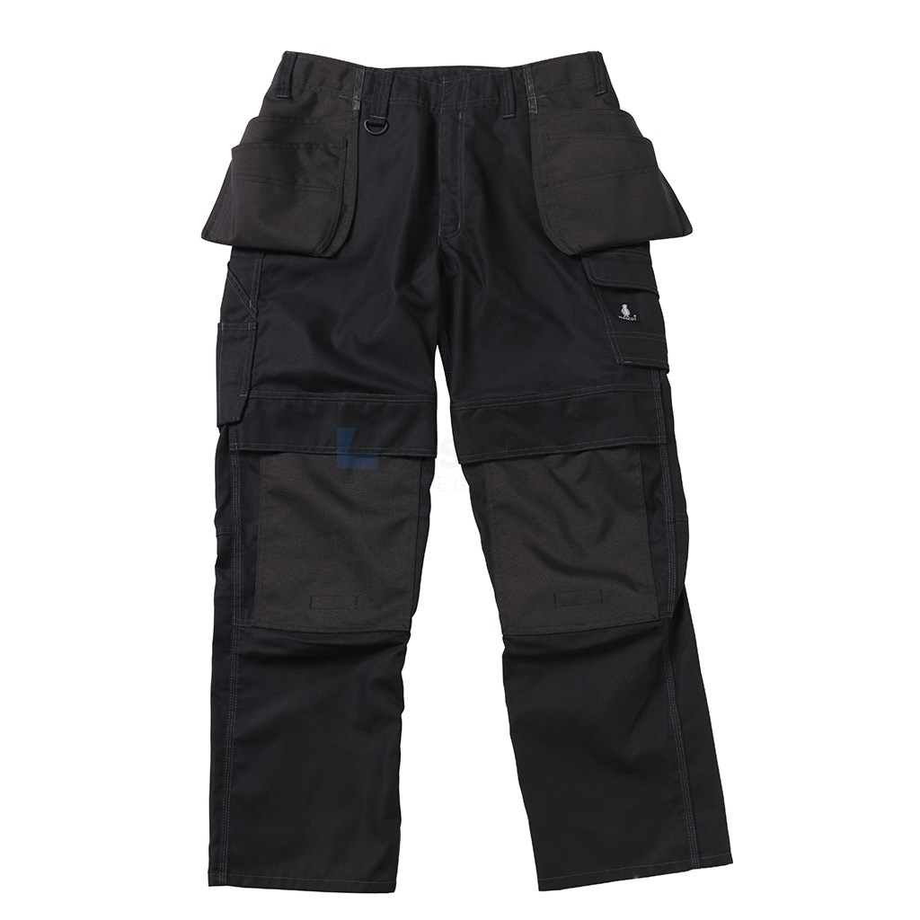 Werkbroek Mascot Springfield 10131-154 82C44 zwart pol/kat