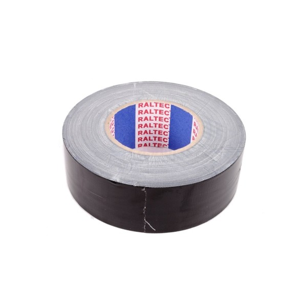 Linnentape Raltec 820 50mm zwart weefsel/PE a50m