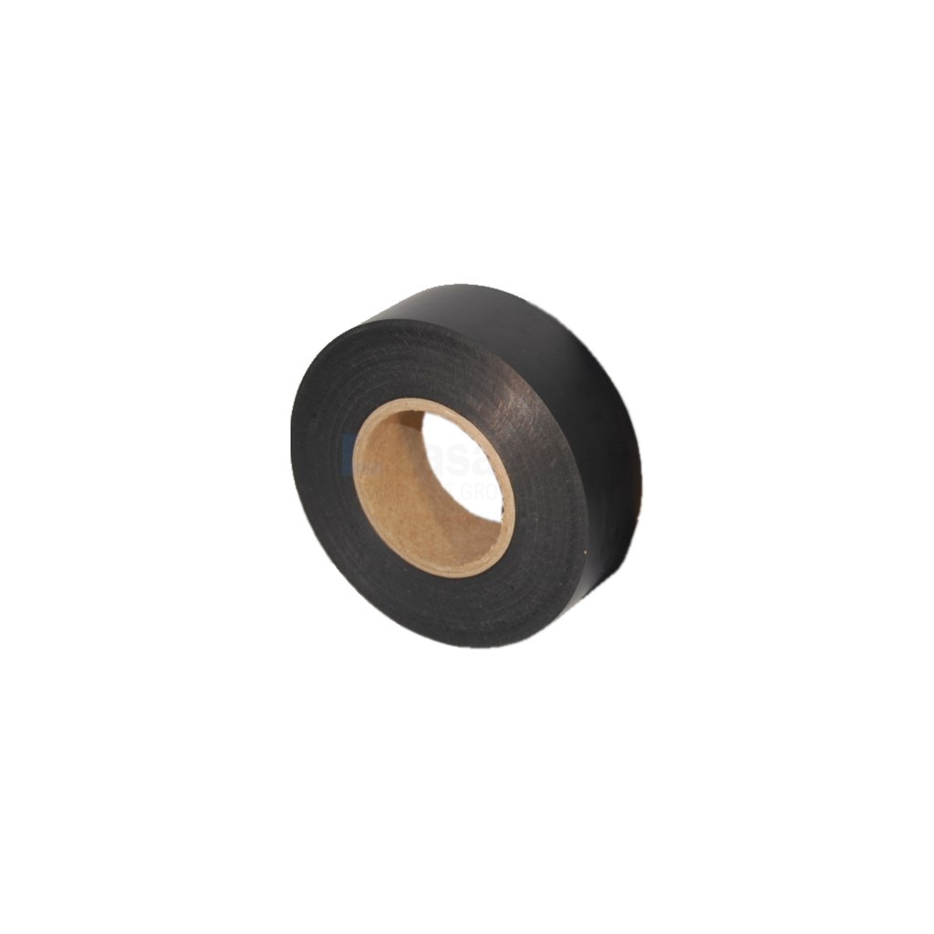 Isolatietape 4424 25x0,15mm zwart PVC-150mu a25m