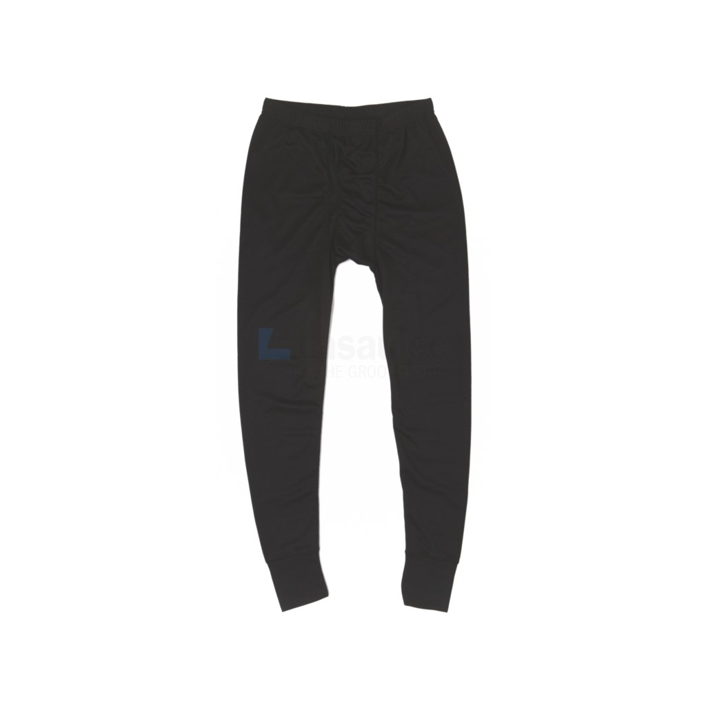 Thermobroek Safeworker Ural 391900 L zwart/grijs 100%polyester v