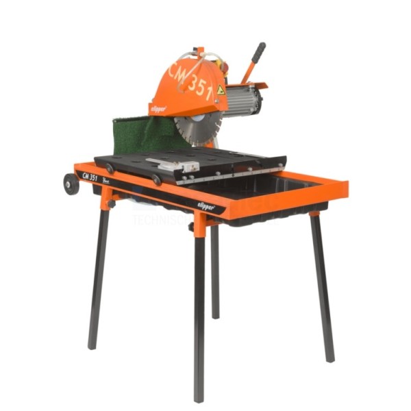 Steenzaagmachine Norton Clipper CM351 Uno 69kg staal incl. zaagb
