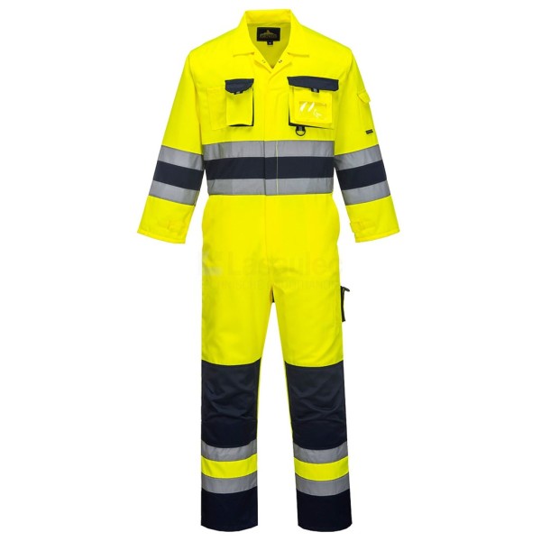 Overall Portwest TX55 XL geel/marine 65%polyester35%katoen