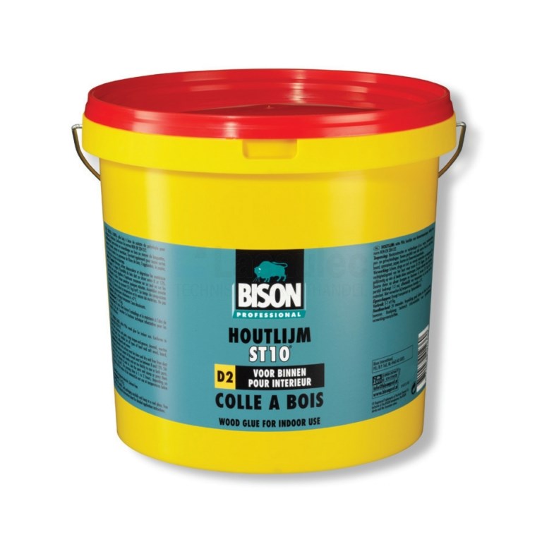 Houtlijm Bison D2 5kg wit vochtbestendig