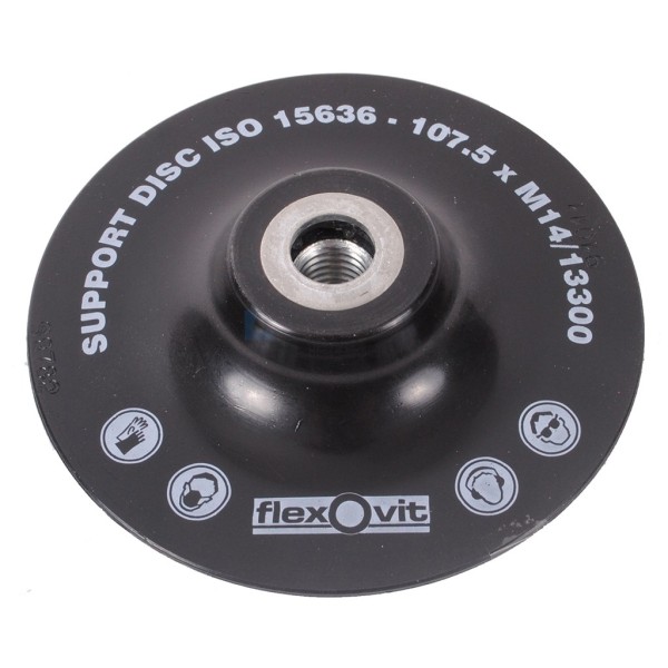 Steunschijf Flexovit medium 115mm nylon