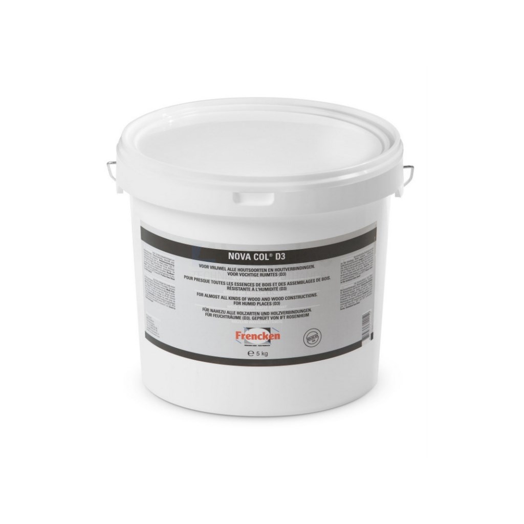 Houtlijm Frencken Novacol D3 5kg waterbestendig