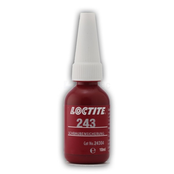 Schroefdraadborgmiddel Loctite 243 blauw acrylaat/anaeroob a10ml