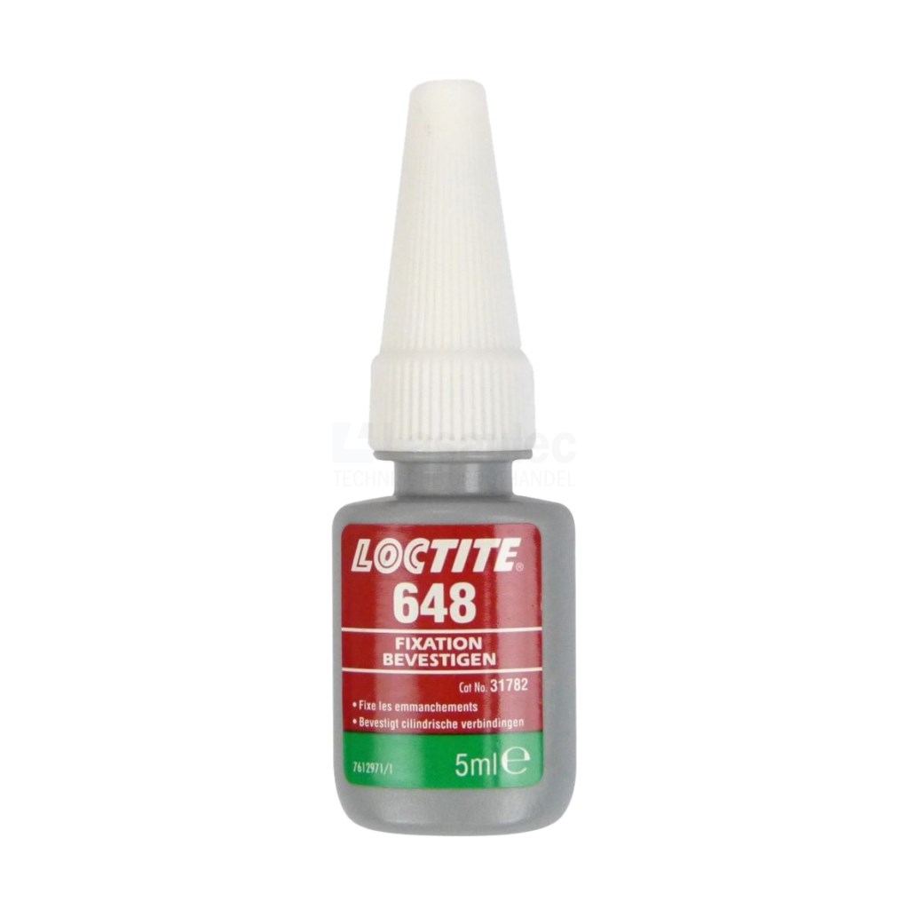 Bevestigingslijm Loctite 648 a5gr groen