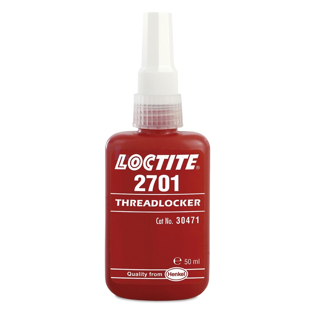 Schroefdraadborgmiddel Loctite 2701 50ml groen acrylaat/anaeroob