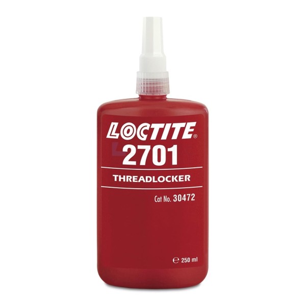 Schroefdraadborgmiddel Loctite 2701 250ml groen acrylaat/anaeroo