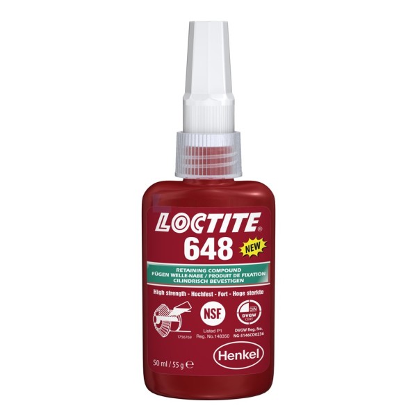 Borgmiddel Loctite 648 50ml