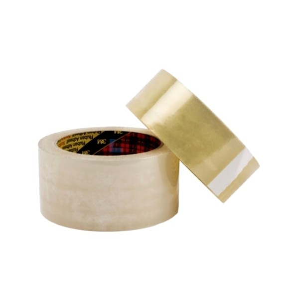 Dozensluittape Scotch 3739 50mm x 66m transparant