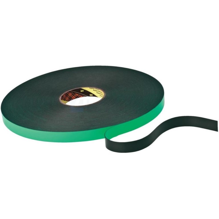 Schuimtape Scotch 9508B19 19mmx66m zwart dubbelzijdig