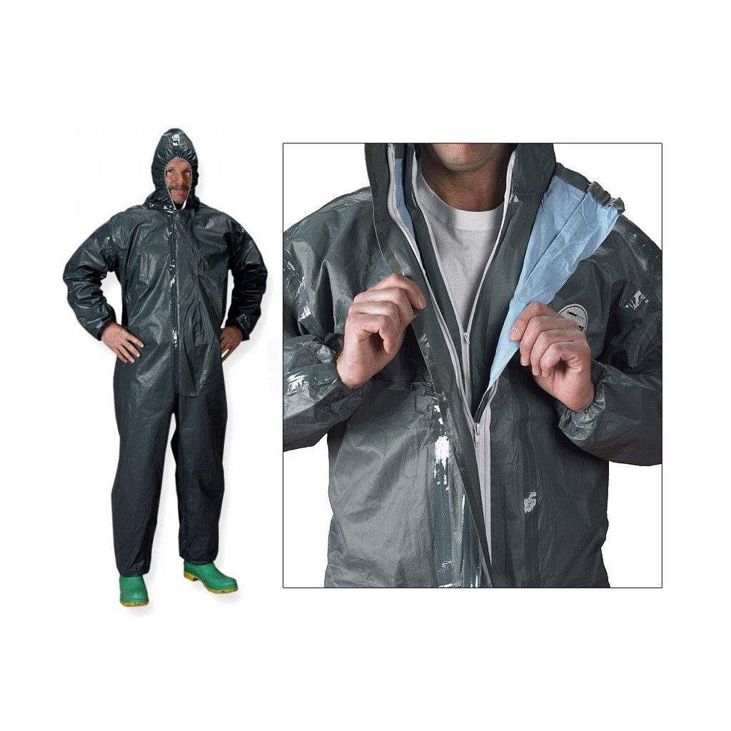 Wegwerpoverall Pyrolon CRFR XL grijs