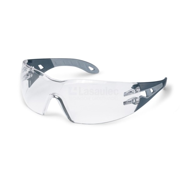 Veiligheidsbril Uvex Pheos 9192-785 zwart/grijs/transparant PC