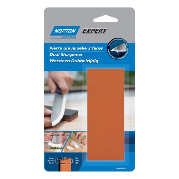 Wetsteen Norton Expert Grof/Fijn 125x50x19mm dubbelzijdig