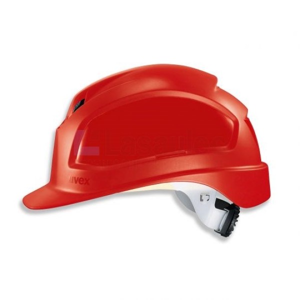Veiligheidshelm Uvex Pheos B-S-WR 9772-332 rood korte klep draai