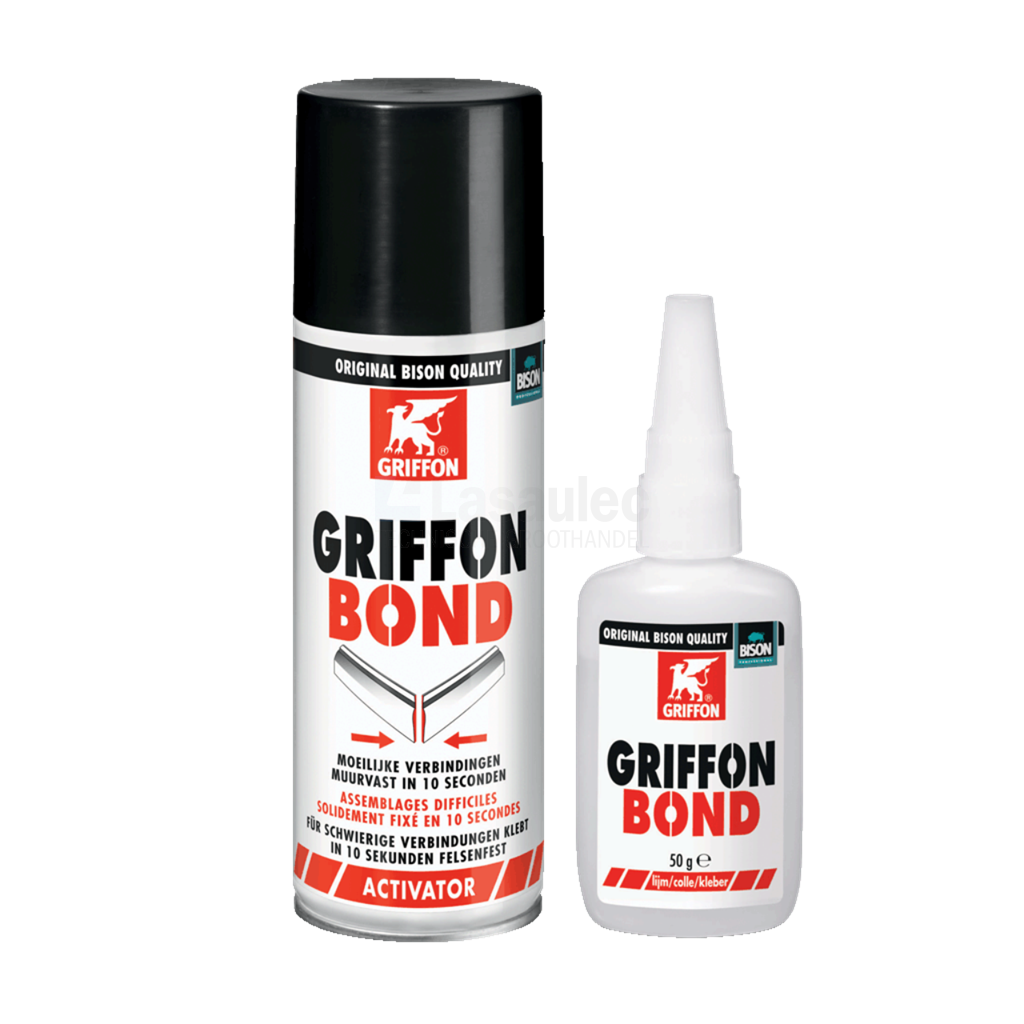Secondelijm Griffon Bond 200+50gr set 2 componenten 6306045