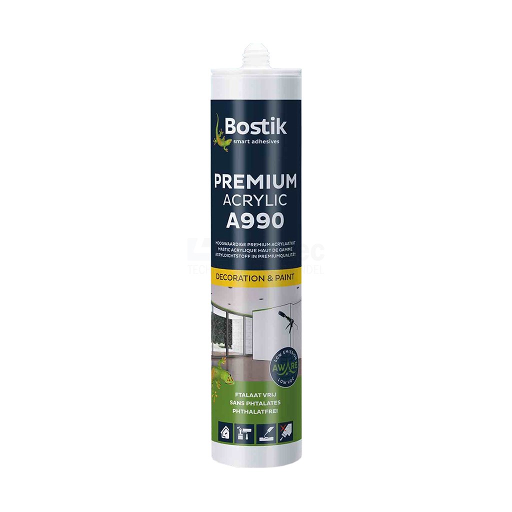 Acrylkit Bostik A990 310ml wit premium