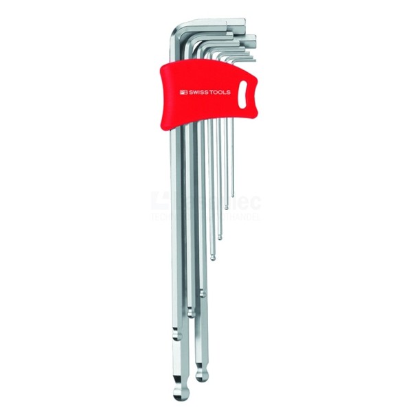 Inbussleutelset PB SwissTools 212.LDH-10 1,5-10mm kk lng 9dl