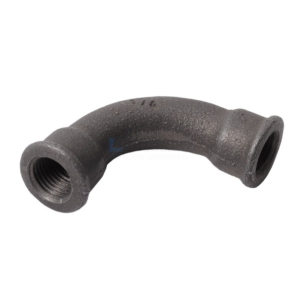 Bocht Malleable 2 1/4" geg. GY bi.dr.xbi.dr.BSP