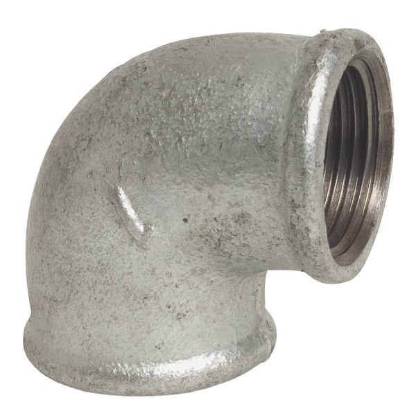 Knie Malleable 90 1/8" gietijzer bi.dr 1/8 BSP