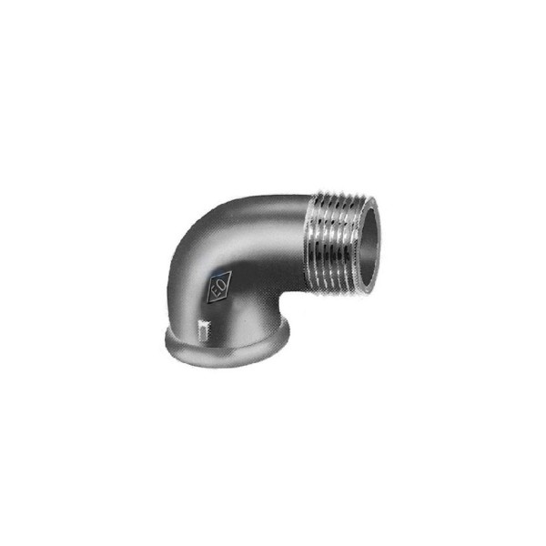 Knie Malleable nr.92 3" verzinkt GY bi.dr.xbu.dr.BSP