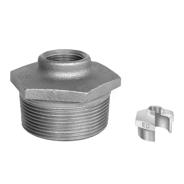 Verloopring Malleable 241 3/4"x1/4" geg. GY bu.dr.xbi.dr.BSP