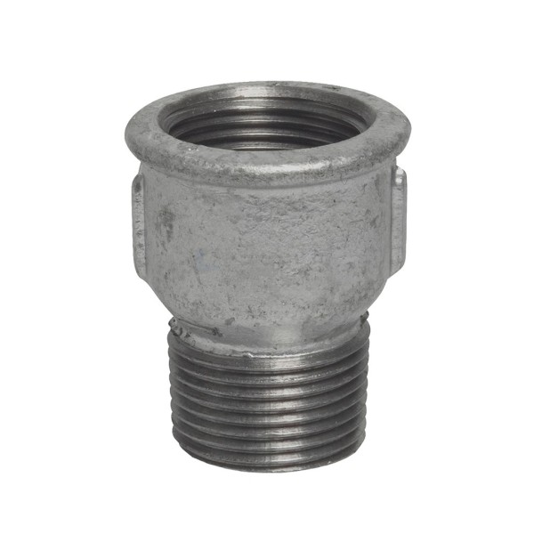 Soknippel Malleable 529A 3/8" geg. GY bi.dr.xbu.dr.BSP