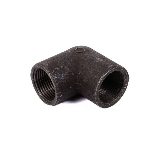 Knie nr.13 DIN2982 1.1/4" zwart staal