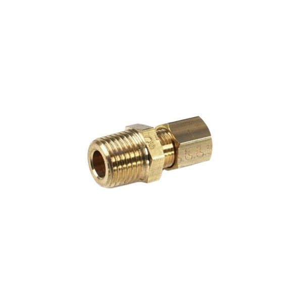 Inschroefkoppeling Legris 0105-08-13 8mm-1/4BSP CuZn