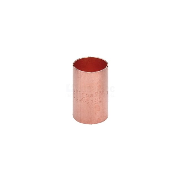 Sok Viega cap.xcap. 28x28mm roodkoper