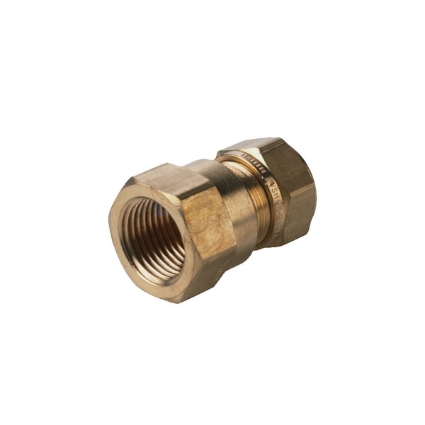 Eindkoppeling VSH S1206-klem 12mm CuZn