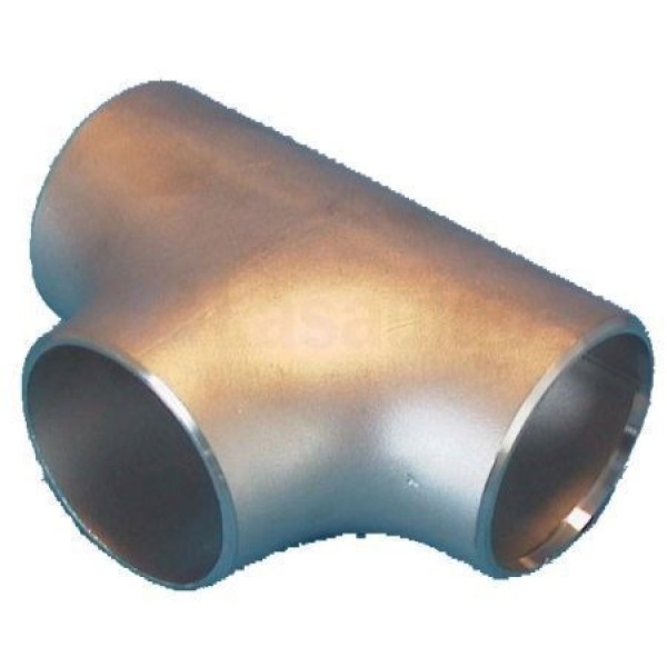 Tee-stuk gelast rvs 316 42,16x2,77
