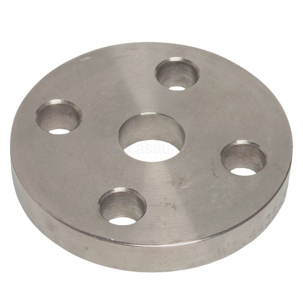 Lasflens DIN2576/PN10 NW100/114,3mm rvs316 vlak