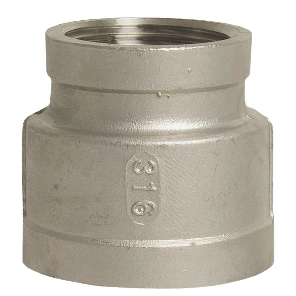 Verloopsok bi.dr. 1/4x1/8" rvs316 conisch