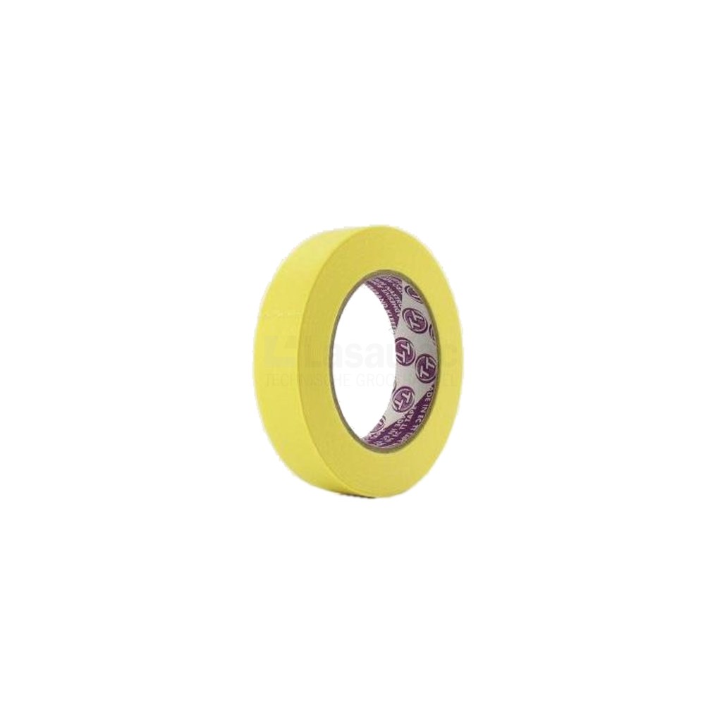 Afplaktape Technotape SP 19mm geel papier a50m
