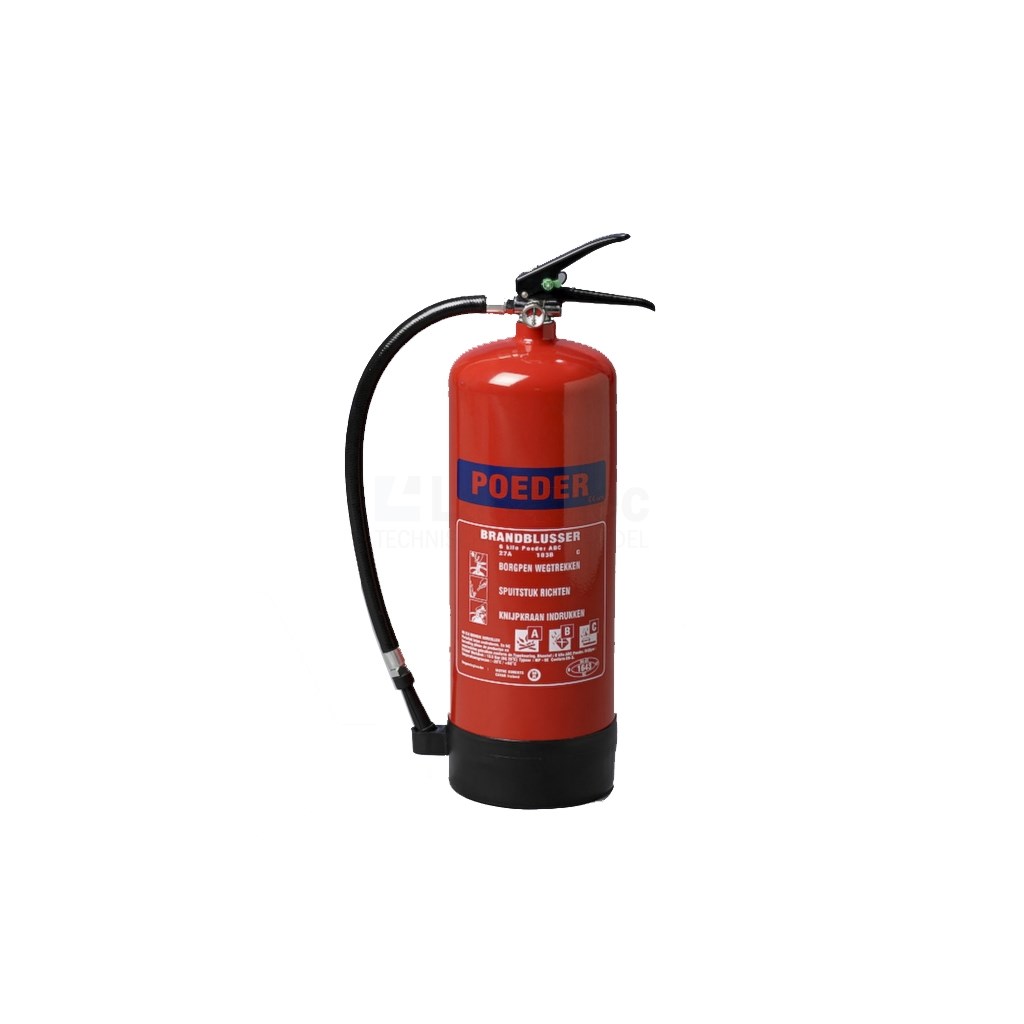 Brandblusser MP-6 ABC 6 kg poeder