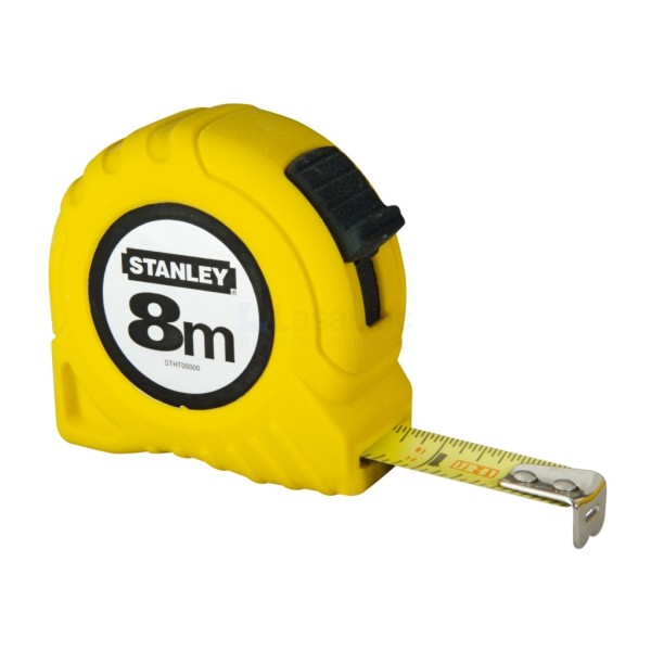 Rolbandmaat Stanley 1-30-457 8m-25mm met rem, kl-ll