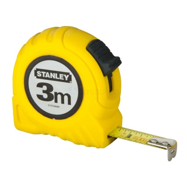 Rolbandmaat Stanley 1-30-487 3m-12,7mm met rem, kl-ll