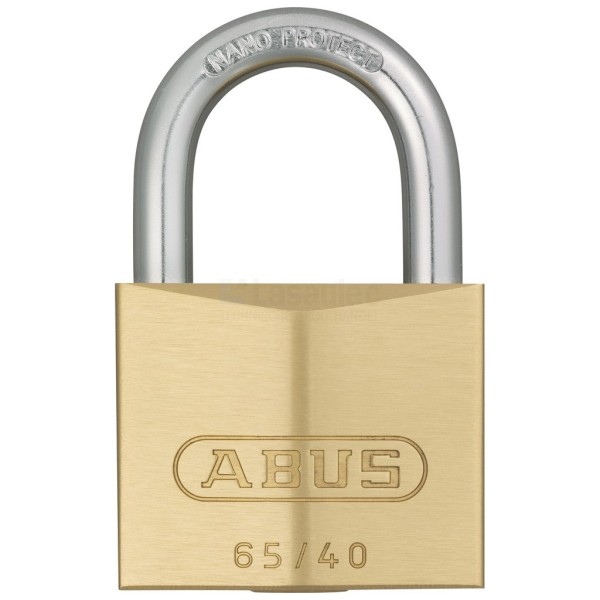 Hangslot Abus 65/40 CuZn vpe=12st