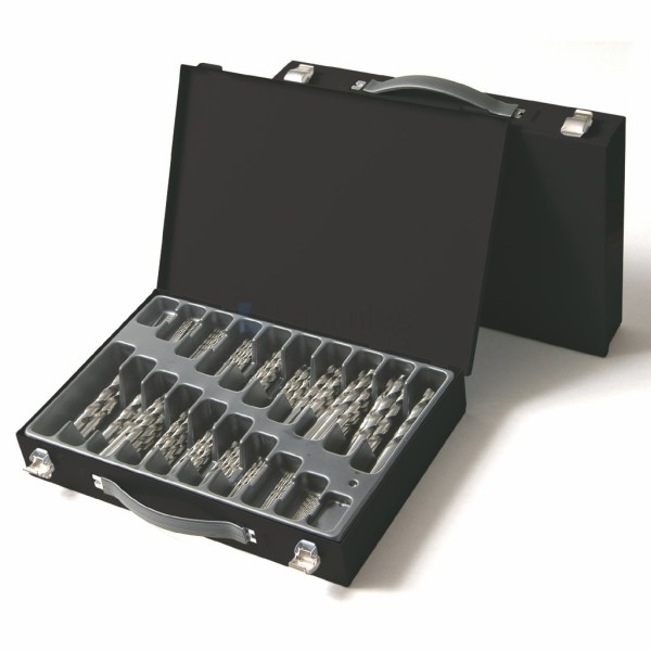 Metaalborencassette 1-10x0,5mm HSS geslepen 170-delig